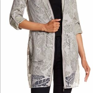 Zac Posen Kelly Hooded Parka Trench Coat Size XS